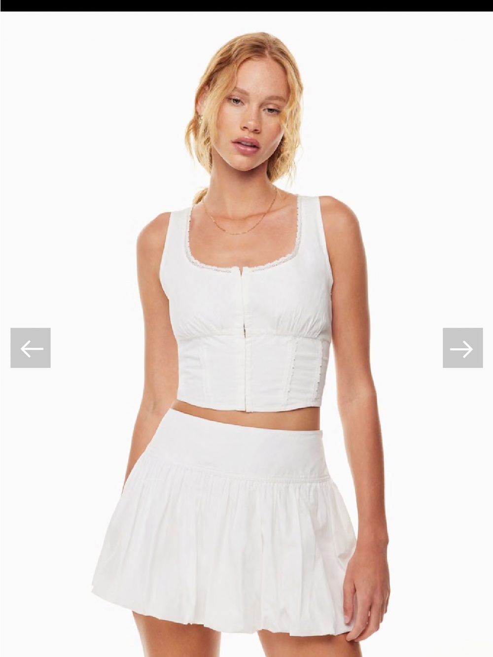Sunday Best Black Sleeveless Crop Bustier